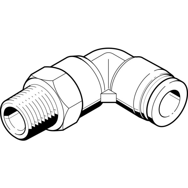 QBL-M5-5/32-U-M L-Steckverschraubung