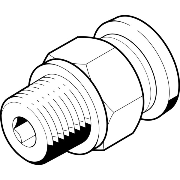 QB-M5-5/32-U-M Steckverschraubung