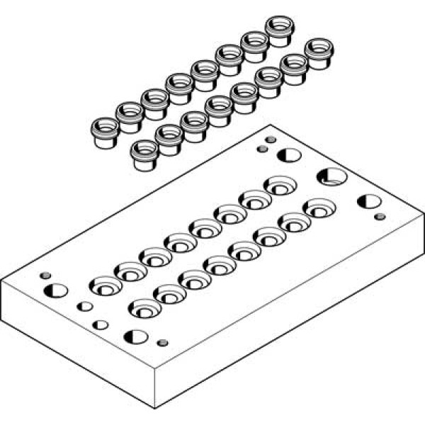 CPV14-VI-P8-1/8-C Multi-pin