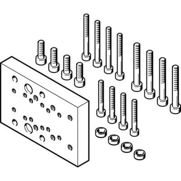 DHAA-D-L-25-G7-12 Adapterbausatz