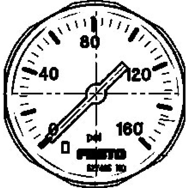 MA-27-160-M5-PSI Manometer