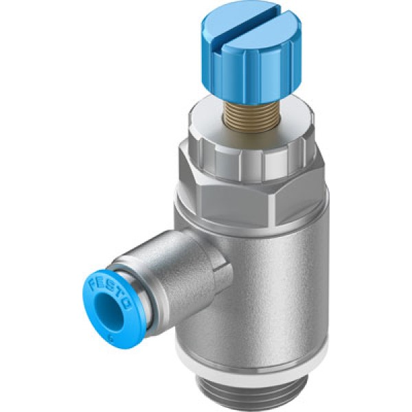 GRLA-3/8-QS-6-RS-D Drossel-Rückschlagventil