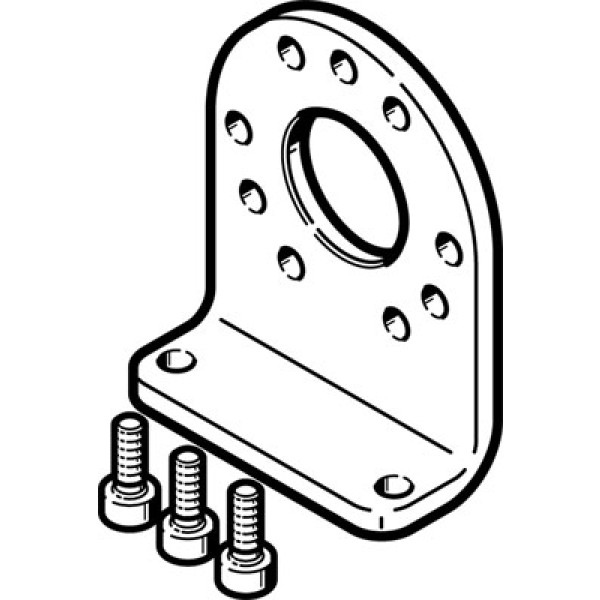 DAMH-Q12-8 Fußbefestigung