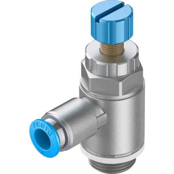 GRLA-3/8-QS-8-RS-D Drossel-Rückschlagventil