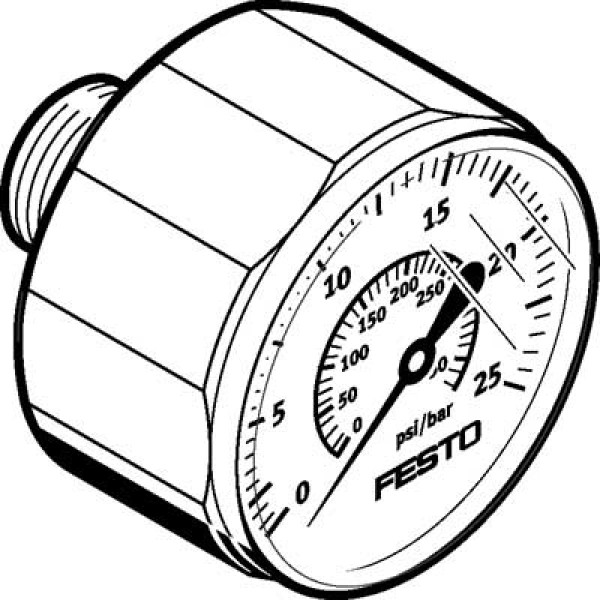 MA-27-25-R1/8 Manometer