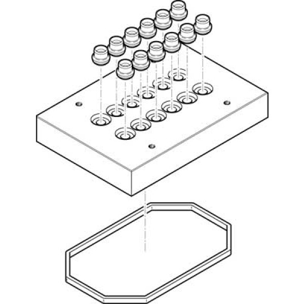 CPV14-VI-P6-1/8-D Multi-pin