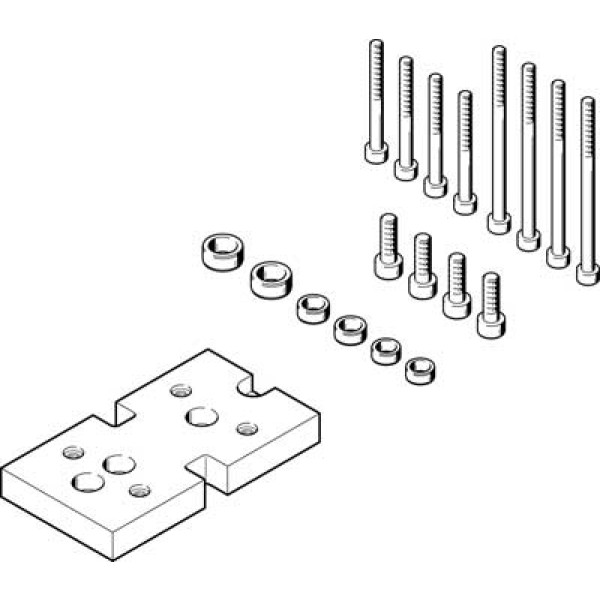 DHAA-G-H2-20-B8-35 Adapterbausatz