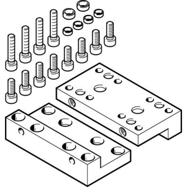 EHAM-H1-32-L2-120 Adapterplattenbausatz