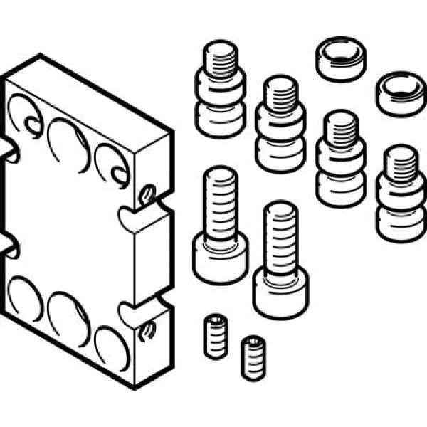 DHAA-G-G6-20-B11-25 Adapterbausatz