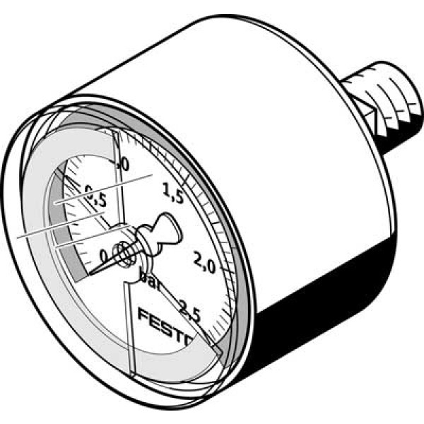 MA-40-2,5-R1/8-E-RG Manometer