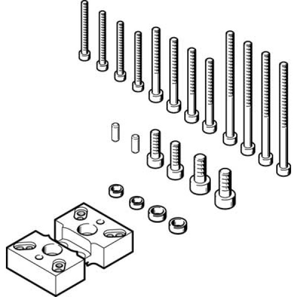 DHAA-G-G6-16-B8-16 Adapterbausatz