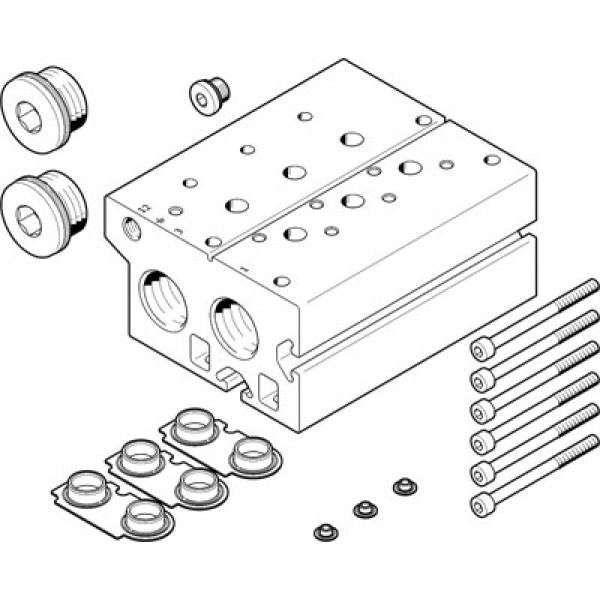 VABM-B10-30E-G34-10-P3 Anschlussblock