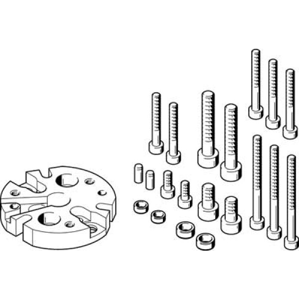 HAPG-SD2-34 Adapterbausatz