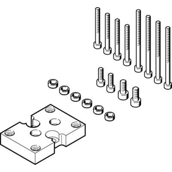 DHAA-G-G6-16-B8-25 Adapterbausatz