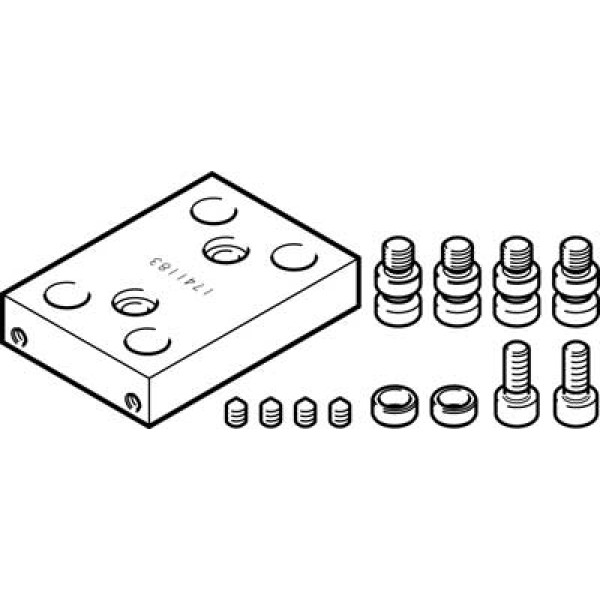 DHAA-G-Q11-16-B11-16 Adapterbausatz