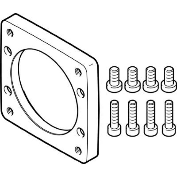 EAMF-A-62B-80P Motorflansch