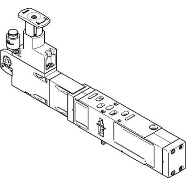 VABF-S4-1-R6C2-C-6E Regulator plate