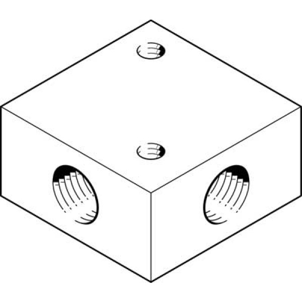 FR-4-1/4 Verteilerblock