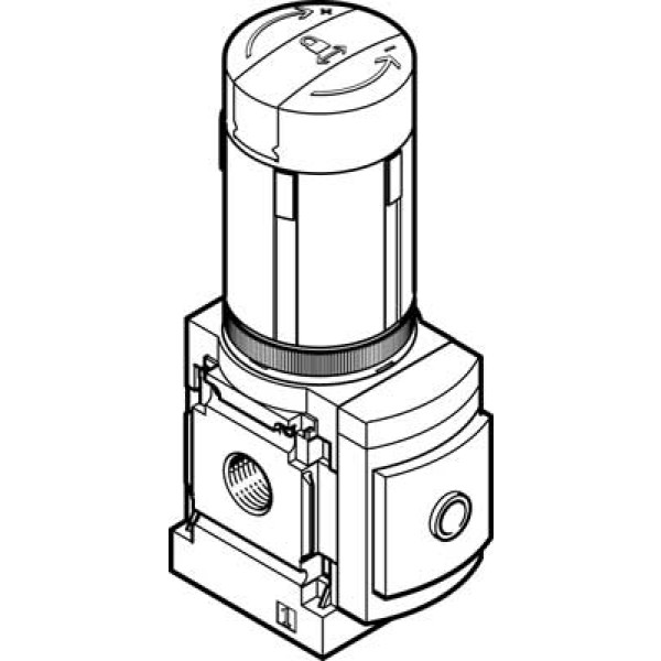 MS4-LRB-1/4-D7-A8-AS Druckregelventil