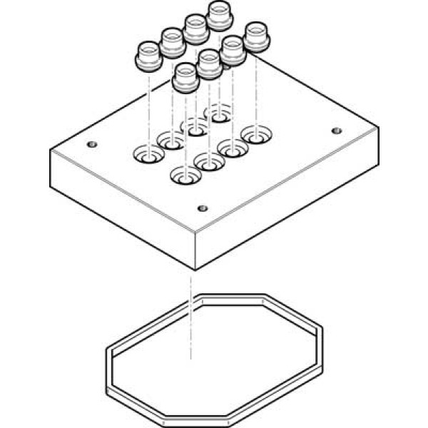 CPV14-VI-P4-1/8-D Multi-pin