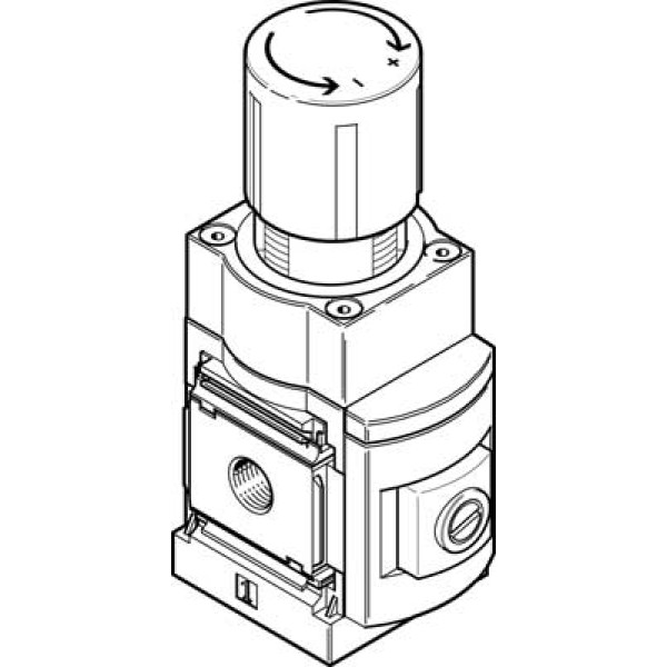 MS6-LRP-1/2-D7-A8 Präzisions-Druckregelventil