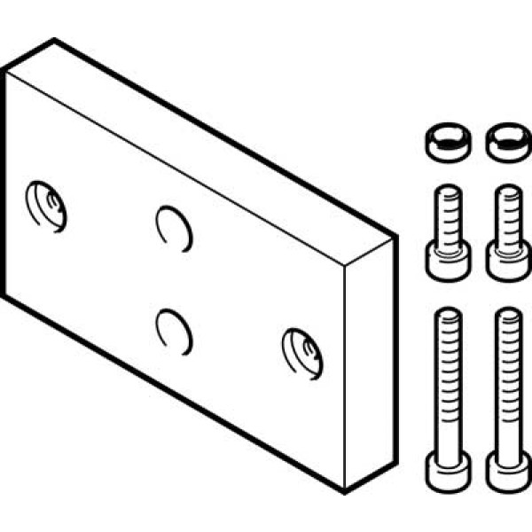 DHAA-G-Q11-35/40-B6-40-80/100 Adapterbausatz