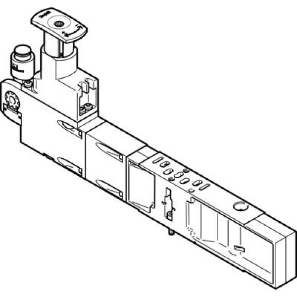 VABF-S4-2-R1C2-C-6E Regulator plate