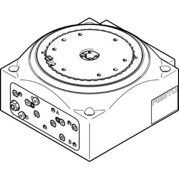 DHTG-90-3-A Rundschalttisch