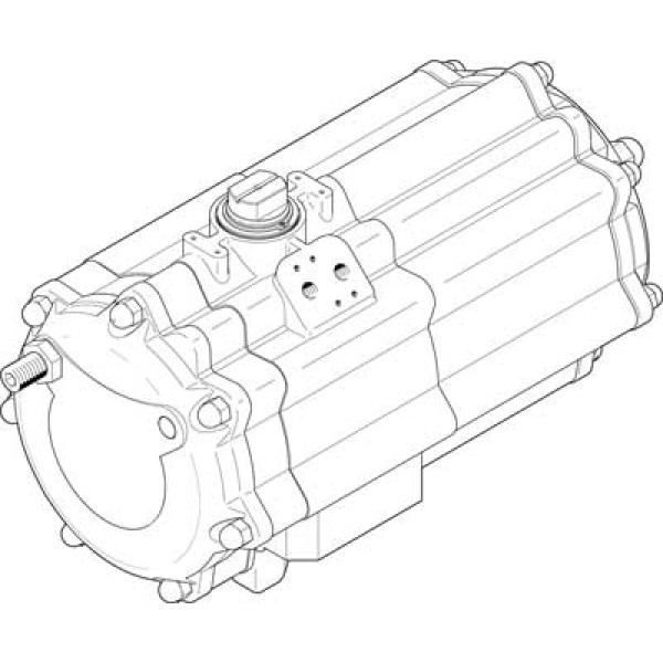 DAPS-2880-090-R-F16-T6 Schwenkantrieb