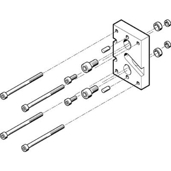 HAPG-SD2-23 Adapterbausatz