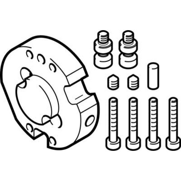 DHAA-G-Q11-12-B4-16 Adapterbausatz