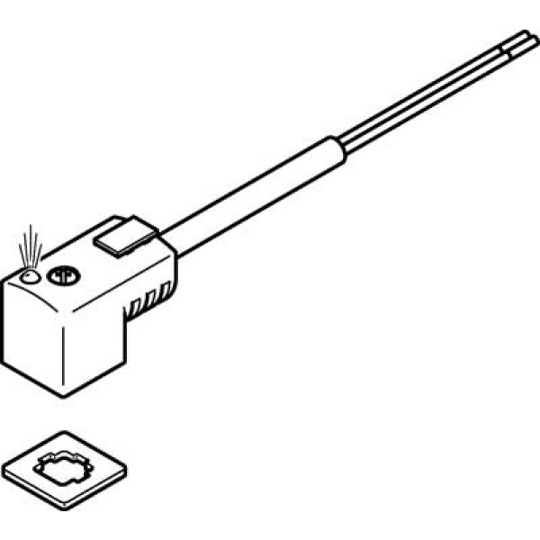 KMEB-3-24-5-LED Steckdosenleitung