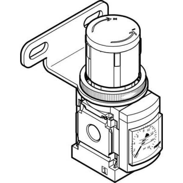 MS4-LR-1/8-D6-WR Druckregelventil