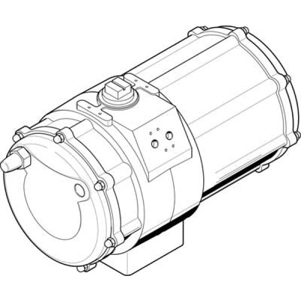 DAPS-2880-090-R-F16 Schwenkantrieb