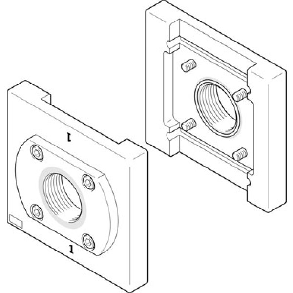 PAML-CP-186-HP3-G14 Anschlussplatte