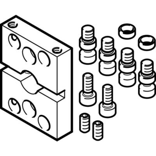 DHAA-G-Q5-20-B11-20 Adapterbausatz