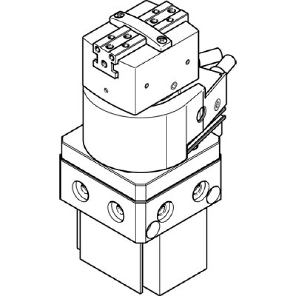 HGDS-PP-12-YSRT-A-B Schwenk-Greifeinheit