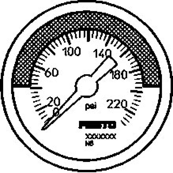 MA-50-232-R1/4-PSI-E-RG Manometer