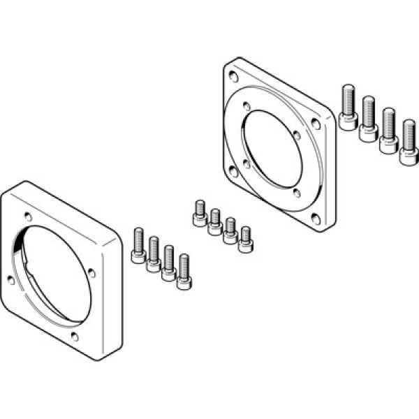 EAMF-A-77A-80G-S1 Motorflansch