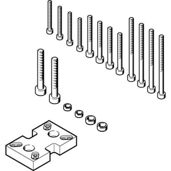 DHAA-G-Q5-16-B8-16 Adapterbausatz