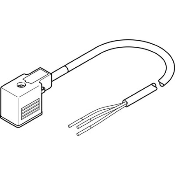 NEBV-B2W3F-P-K-0.6-N-LE3 Verbindungsleitung