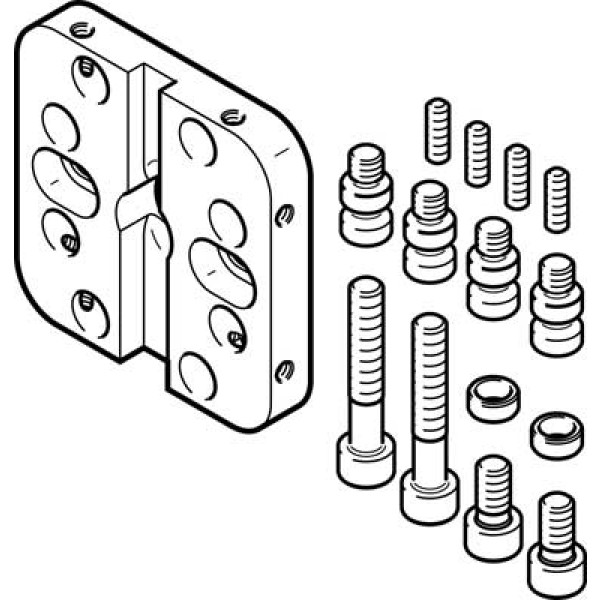 DHAA-G-Q5-25-B11-25 Adapterbausatz