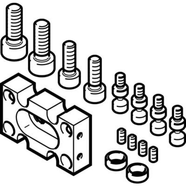 DHAA-G-G6-12-B11-16 Adapterbausatz