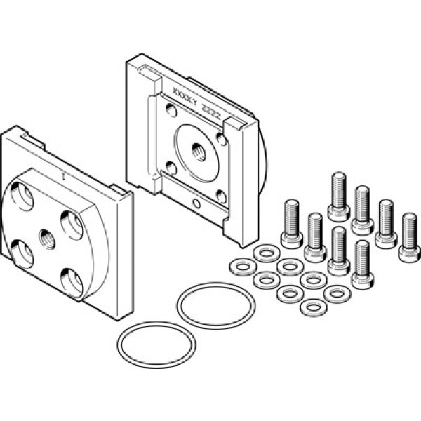 PAML-CP-90-HP3-G14 Anschlussplatte