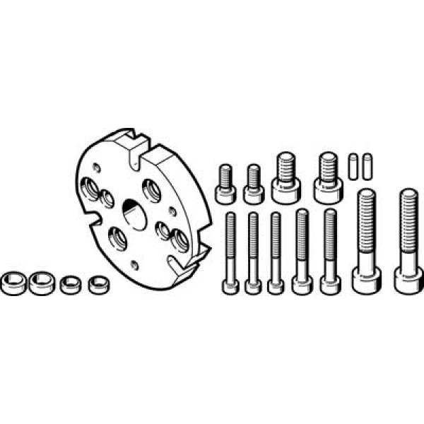 DHAA-G-Q5-20-B13-35 Adapterbausatz