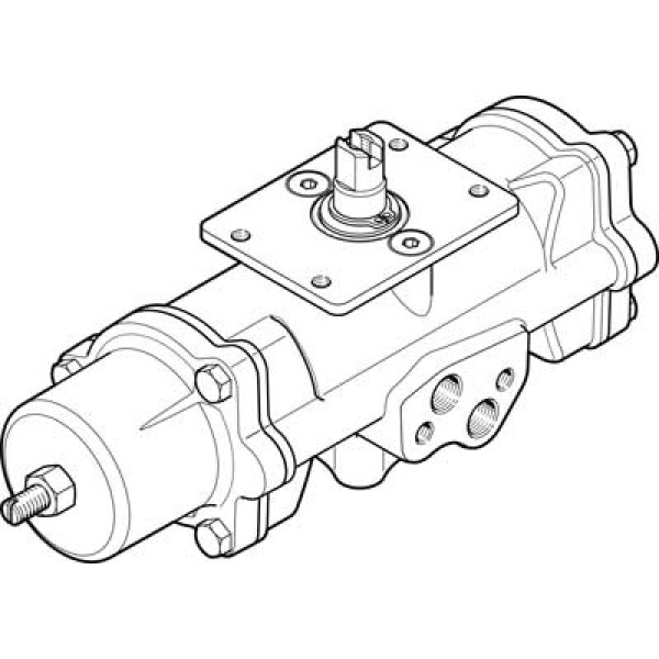 DAPS-0015-090-RS1-F03-CR Schwenkantrieb