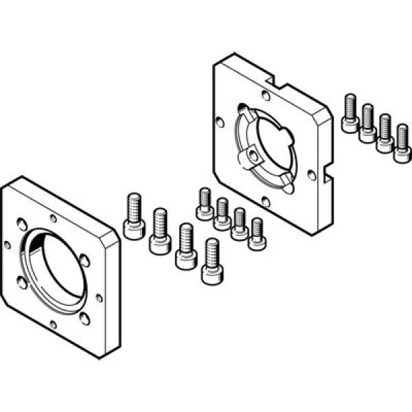 EAMF-A-38A-40G Motorflansch