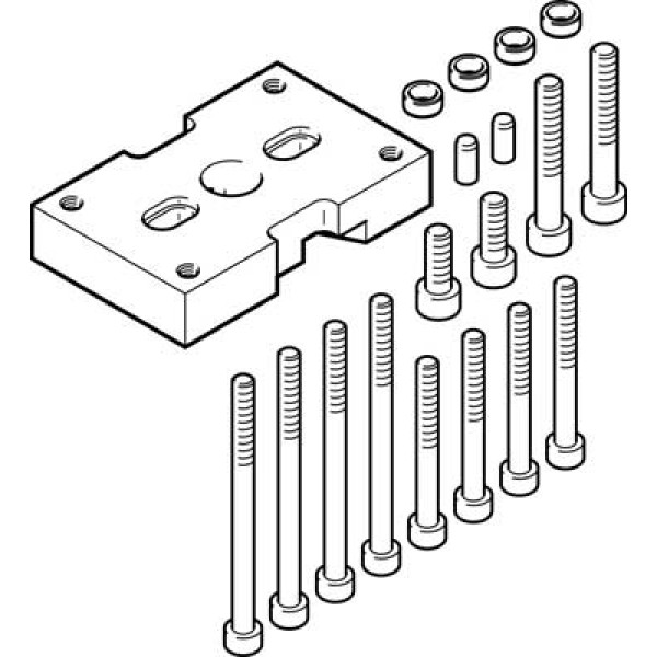 HAPG-SD2-26 Adapterbausatz