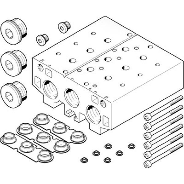 VABM-B10-30E-G34-10 Anschlussblock