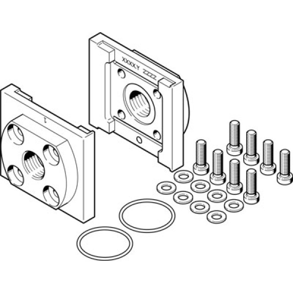 PAML-CP-90-HP3-G34 Anschlussplatte